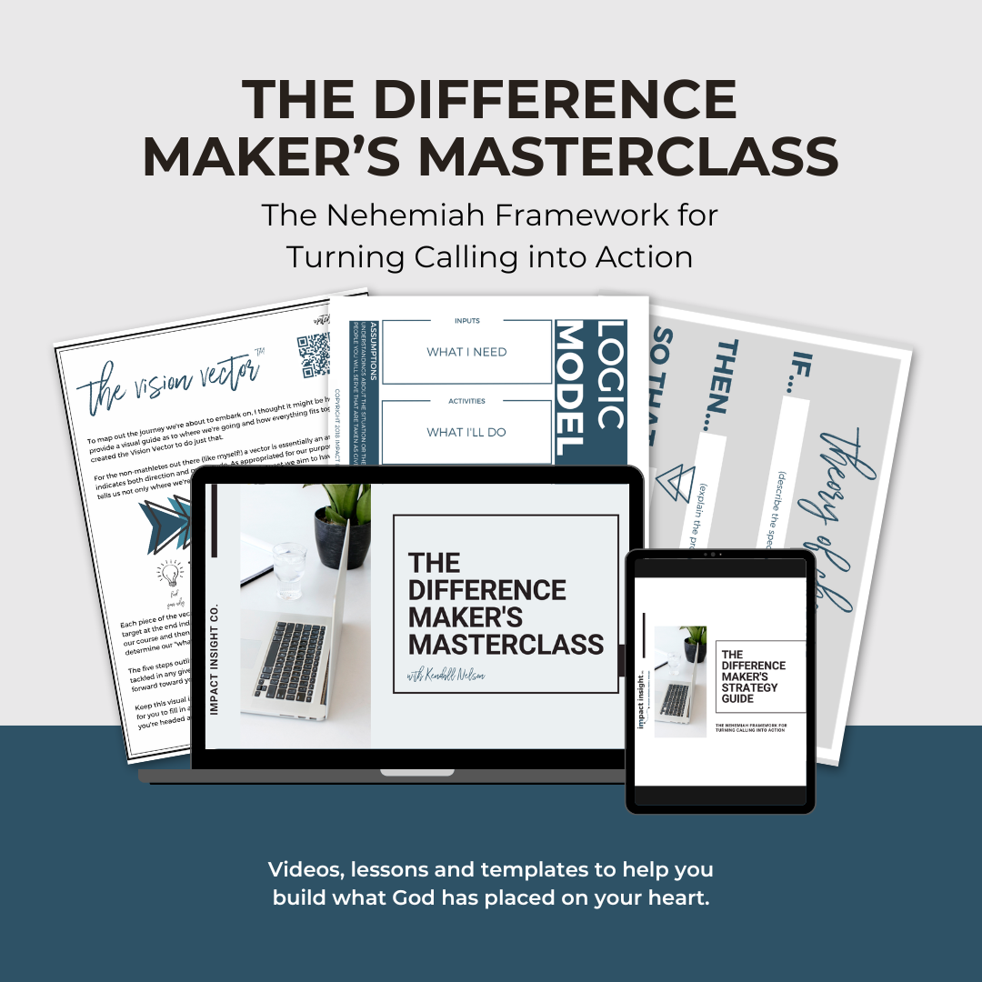 The Difference Maker's Masterclass – Impact Insight Co.